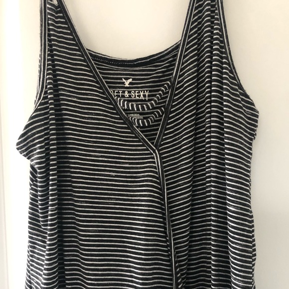 Black and white tank top - Picture 3 of 3